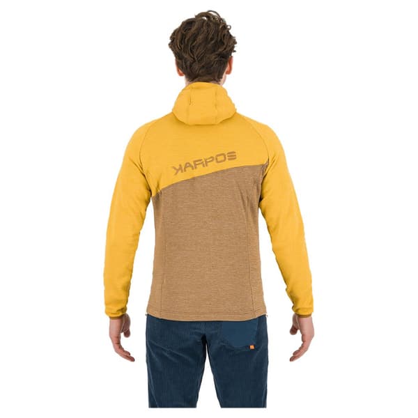 Karpos Camoscio Fleecejakke Med Fuld Lynlås Gul,Gylden 2XL Mand