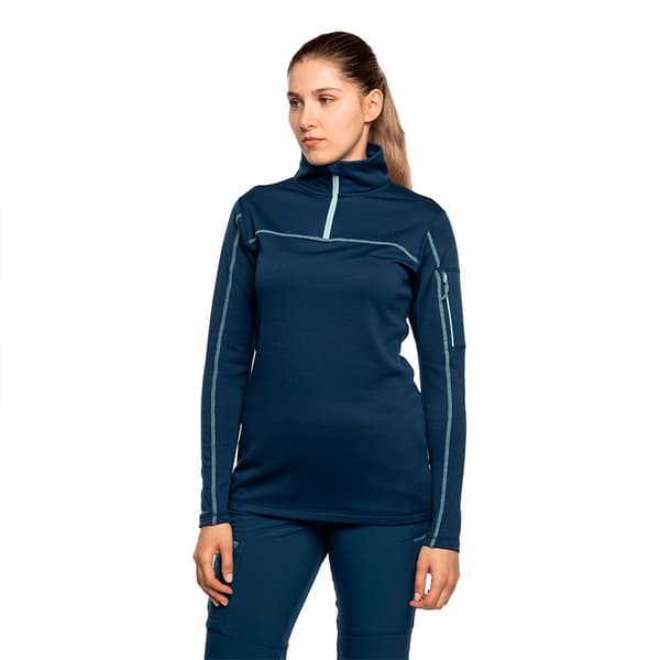 Trangoworld Figarol Fleece Blå S Kvinde
