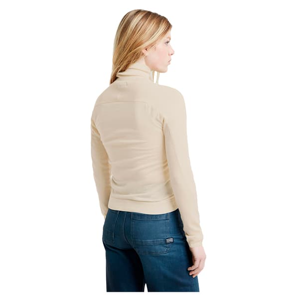 G-star D25510-d847 Tröja Med Hög Krage Beige L Kvinna