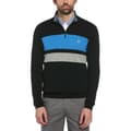Miniatyrbild 1 av 2: Original Penguin Chest Stripe Halv Dragkedja Tröja Svart M Man