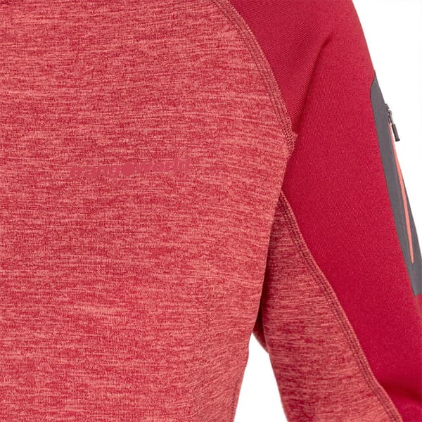 Trangoworld Bellagio Vd Fleece Med Halv Dragkedja Röd XS Kvinna