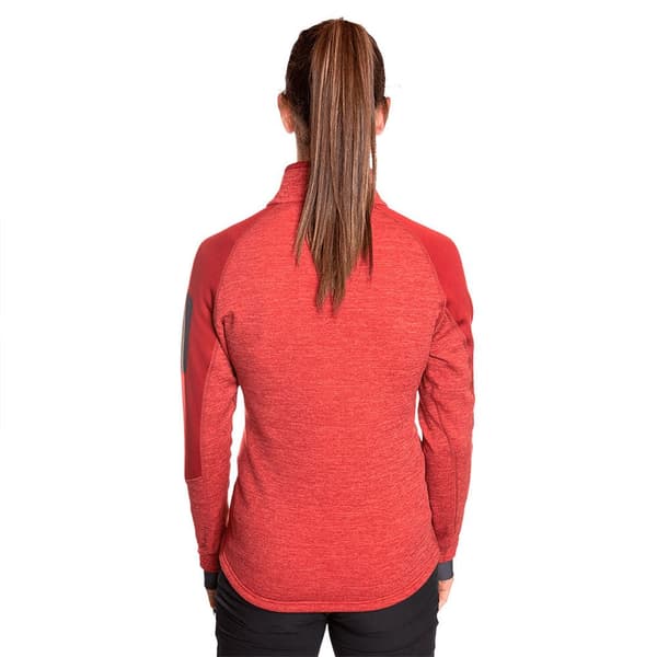Trangoworld Bellagio Vd Fleece Med Halv Dragkedja Röd XS Kvinna