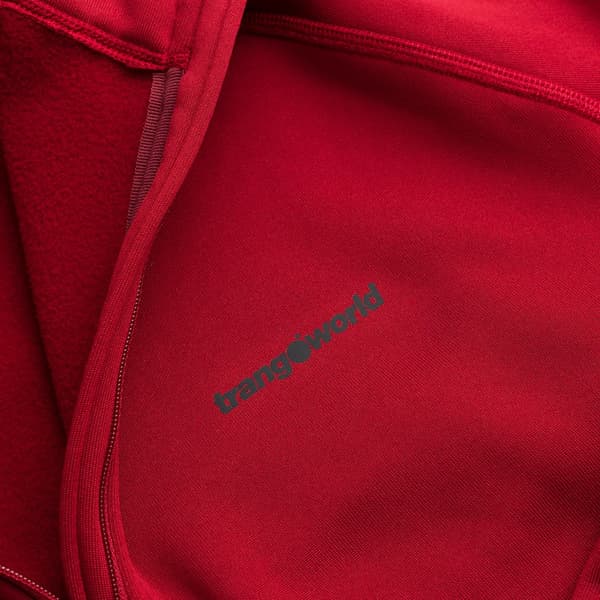 Trangoworld Qoruq Fleece Med Halv Dragkedja Röd XL Man