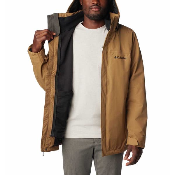 Columbia Mission Air™ Avtagbar Jacka Brun 2XL Man