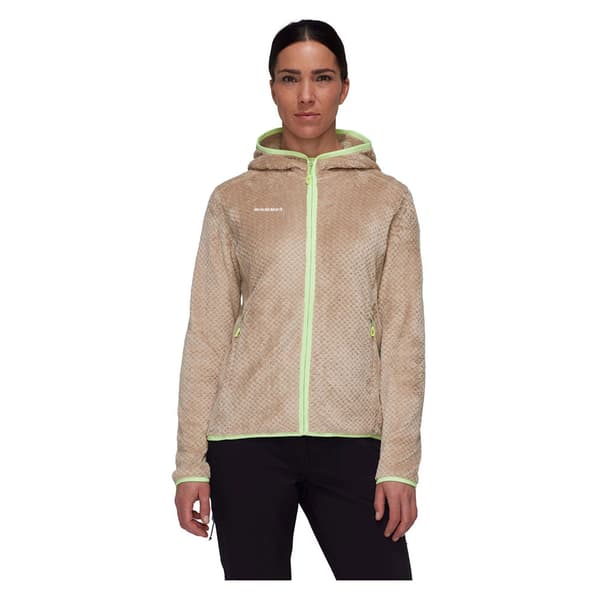 Mammut Innominata Fleecejacka Med Dragkedja Beige S Kvinna