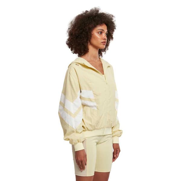 Urban Classics Crinckle Batwing Jakke Gul 5XL Kvinde