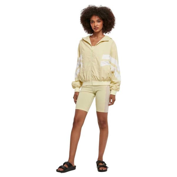 Urban Classics Crinckle Batwing Jakke Gul 5XL Kvinde