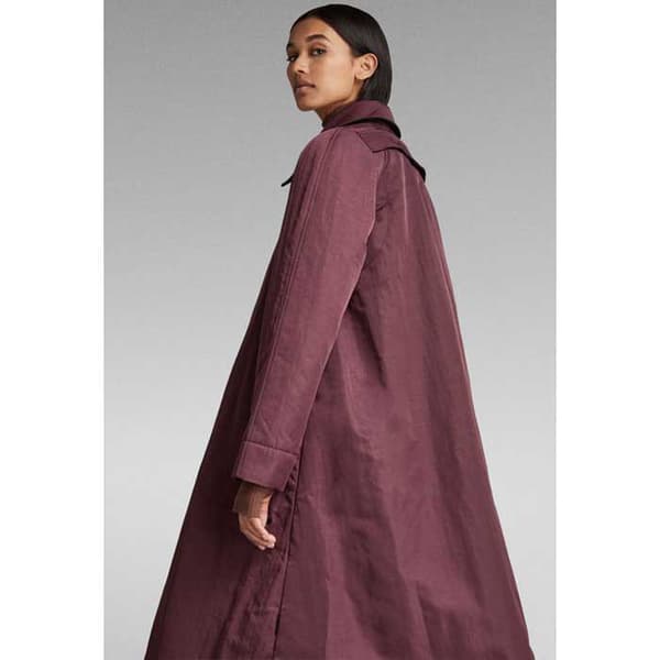 G-star Trench Jacka Lila XS Kvinna