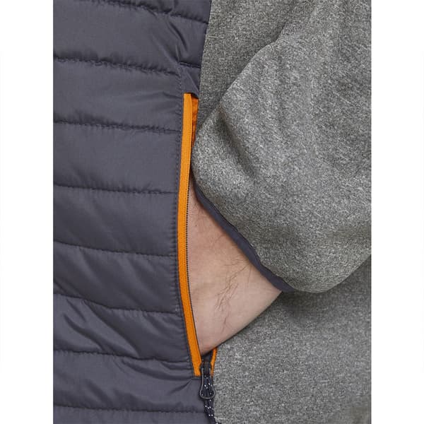 Jack & Jones Multi Quilted Plus Size Jacka Grå 5XL Man