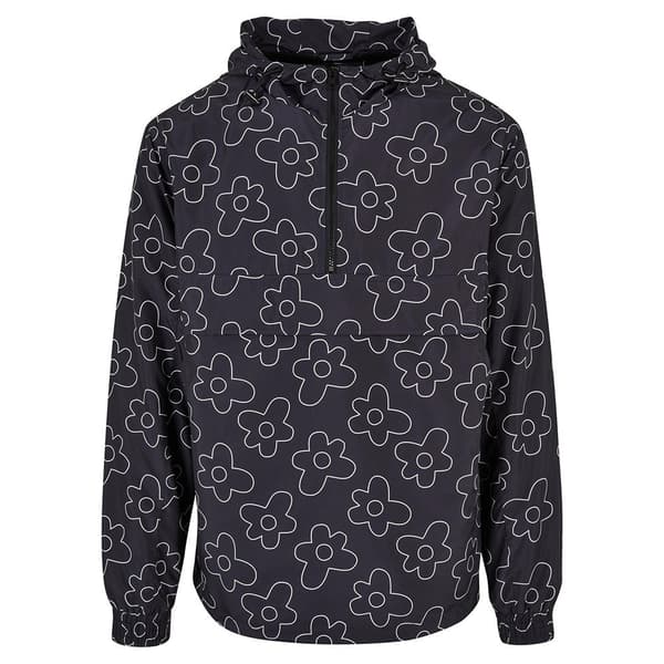 Urban Classics Flower Aop Jakke Grå 4XL Mand
