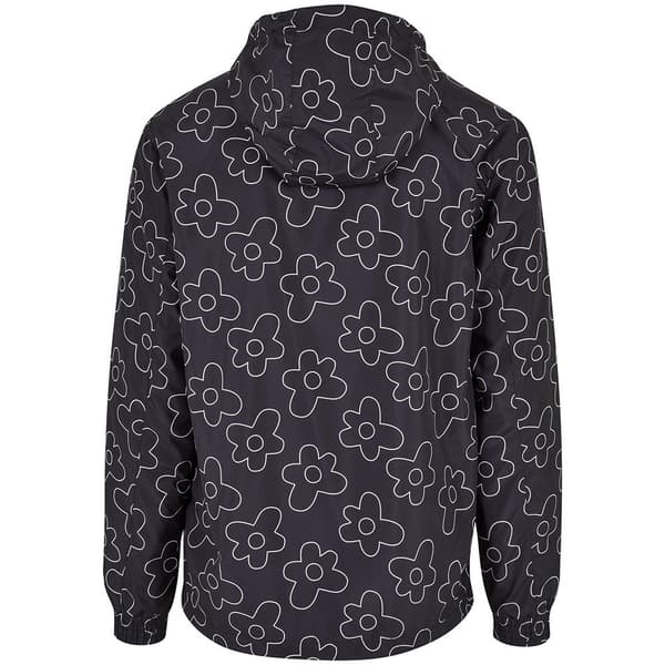 Urban Classics Flower Aop Jakke Grå 4XL Mand