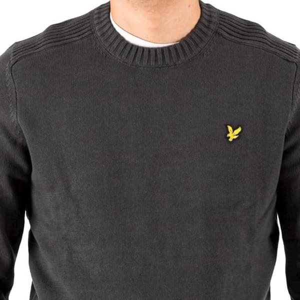 Lyle & Scott Shoulder Tröja Grå L Man