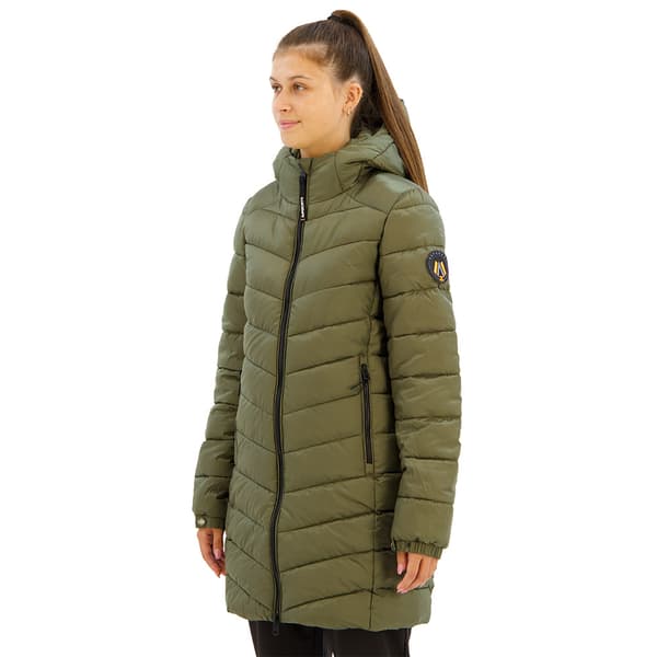 Superdry Fuji Mid Padded Jacka Grönt L Kvinna
