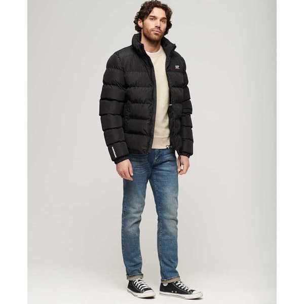 Superdry Sports Puffjacka Svart M Man