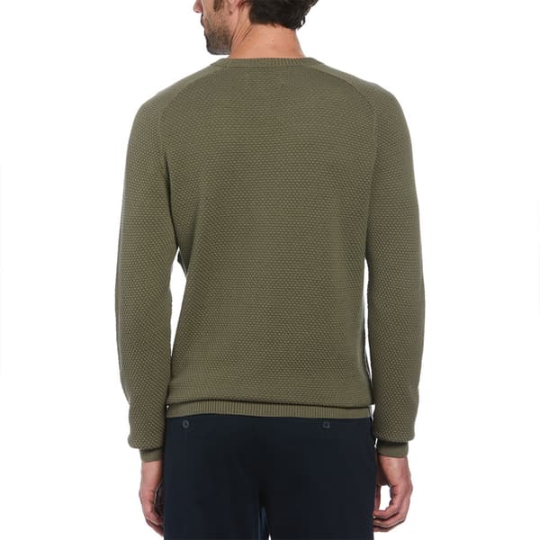 Original Penguin Novelty Bubble Stitch Trøje Grøn M Mand