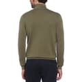 Miniatyrbillede 2 af 3: Original Penguin Opgm9c06 Halv Lynlås Sweater Grøn M Mand