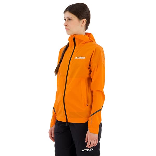 Adidas Xperior Light Rain Dry Jacka Orange XL Kvinna