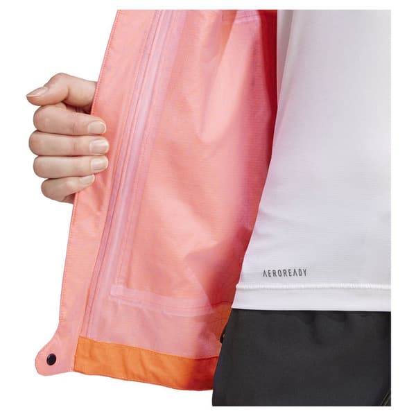 Adidas Xperior Light Rain Dry Jacka Orange XL Kvinna