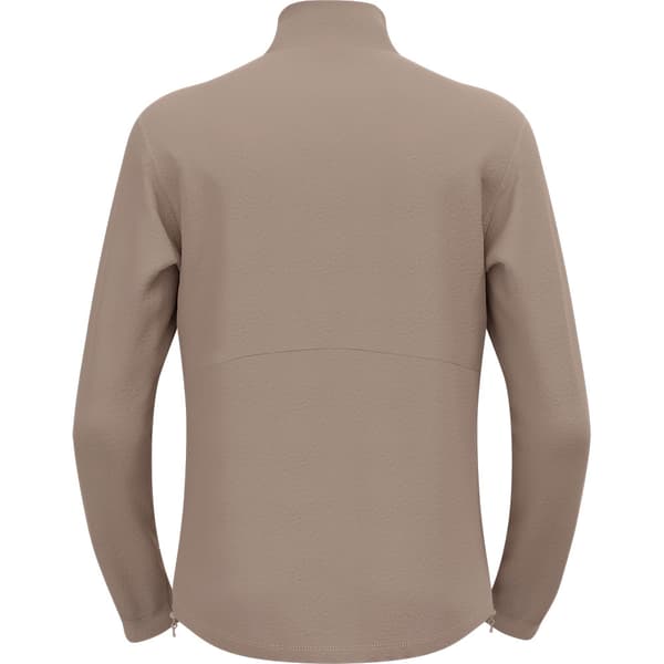 Odlo Essential 365 High Pile Fleecejakke Med Halv Lynlås Beige L Mand