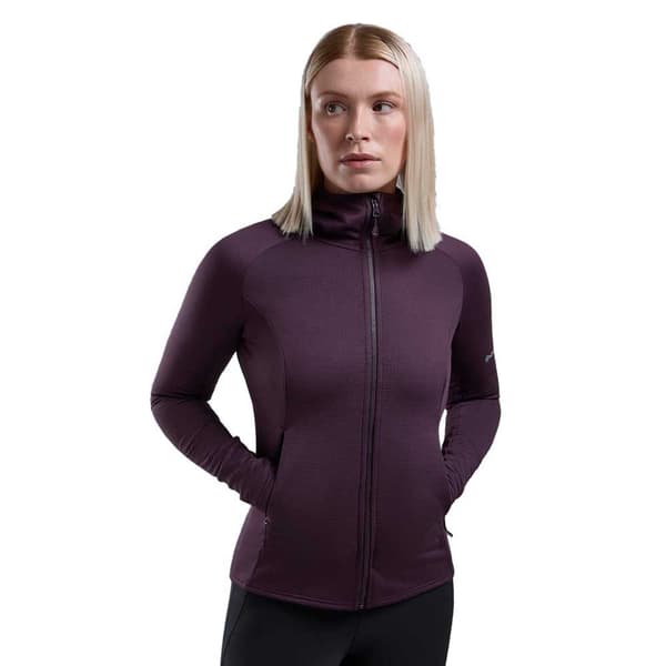 Montane Protium Fleecejacka Med Dragkedja Lila 2XS Kvinna