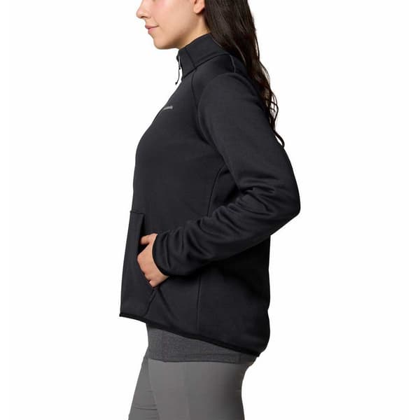 Columbia Hike™ Tech Fleecejakke Med Fuld Lynlås Sort M Kvinde