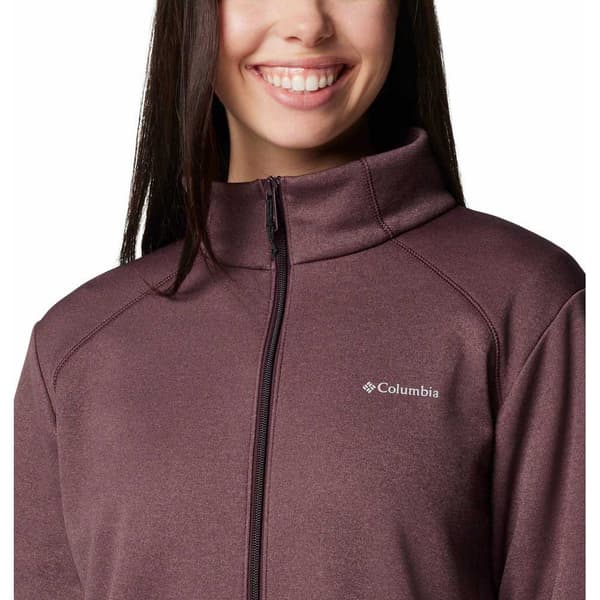 Columbia Hike™ Tech Fleecejacka Med Dragkedja Lila S Kvinna