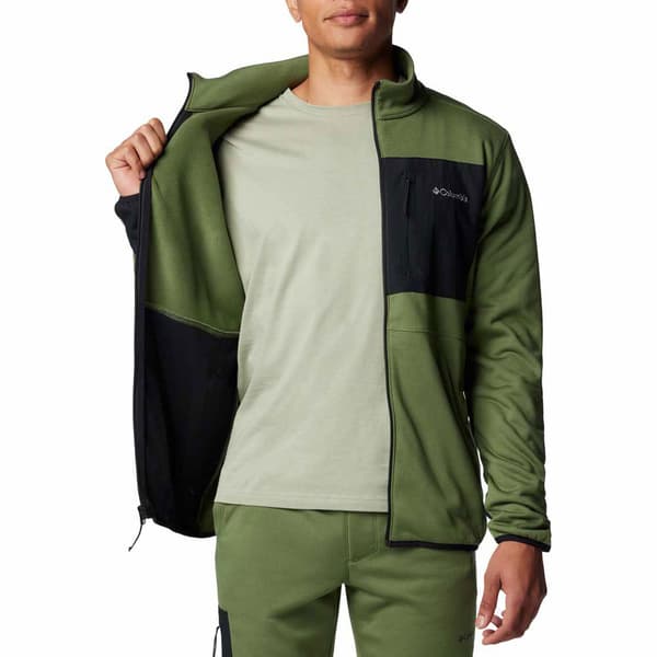 Columbia Hike™ Ii Fleecejakke Med Fuld Lynlås Grøn M Mand