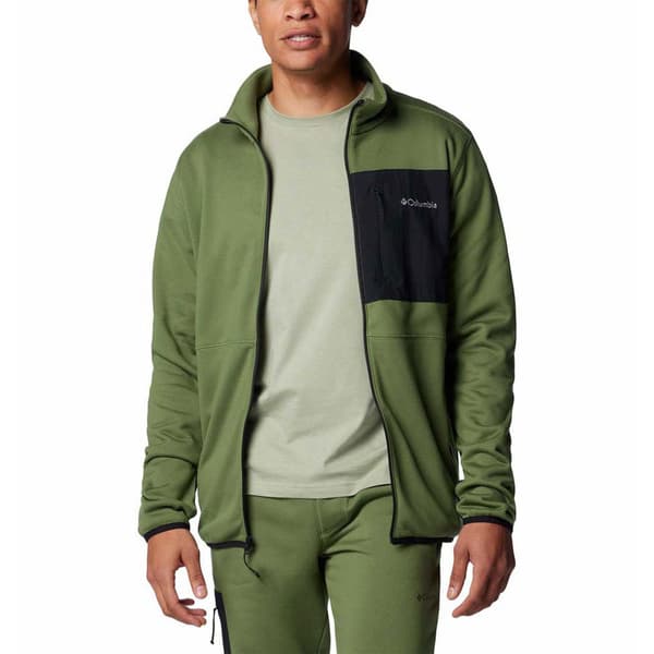Columbia Hike™ Ii Fleecejakke Med Fuld Lynlås Grøn M Mand