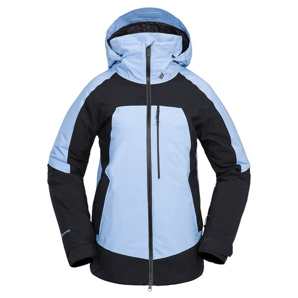 Volcom 3d Stretch Gore Jakke Blå XL Kvinde