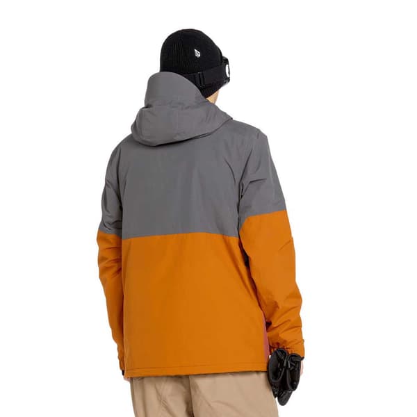 Volcom L Gore-tex Jacka Orange S Man