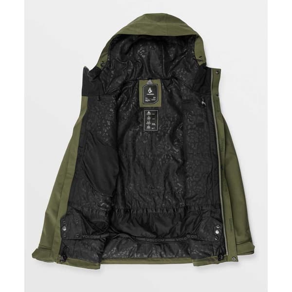 Volcom Stoney Shadow Insulated Jakke Grøn M Kvinde