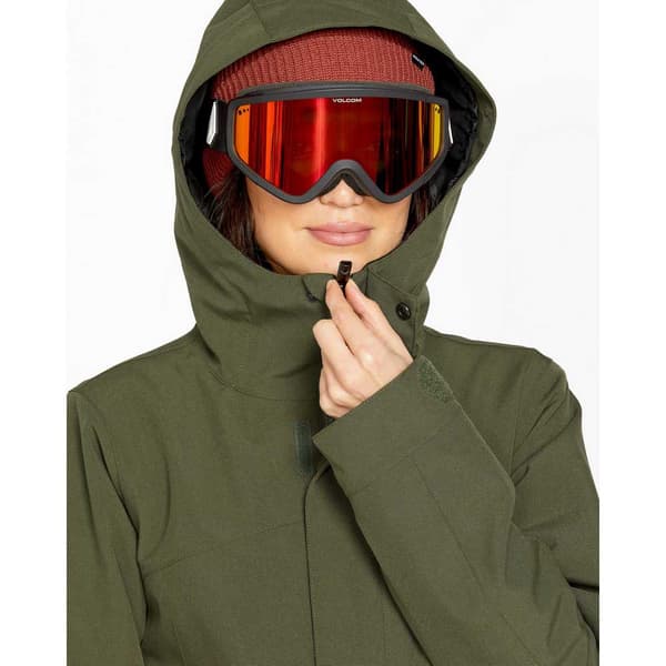 Volcom Stoney Shadow Insulated Jakke Grøn M Kvinde