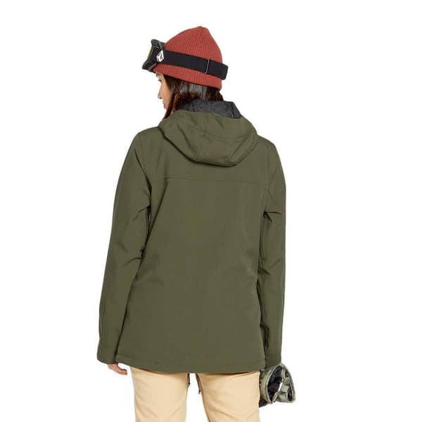 Volcom Stoney Shadow Insulated Jakke Grøn M Kvinde