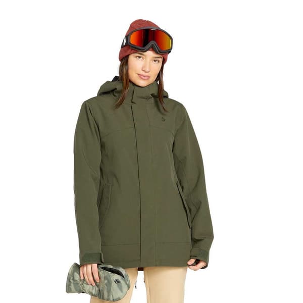 Volcom Stoney Shadow Insulated Jakke Grøn M Kvinde