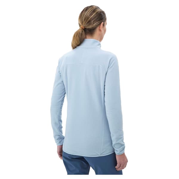 Millet K Lightgrid Fleece Med Halv Dragkedja Blå XS Kvinna