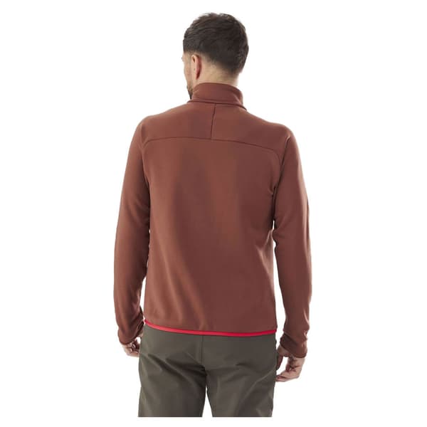 Millet Seneca Fleecejakke Med Fuld Lynlås Brun 2XL Mand