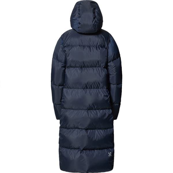 Haglofs Long Down Parka Blå L Kvinde
