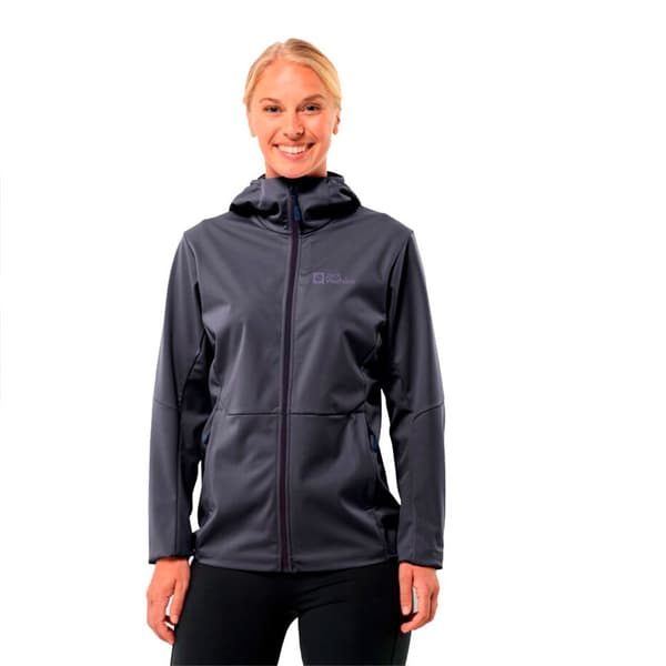 Jack Wolfskin Feldberg Jakke Grå S Kvinde
