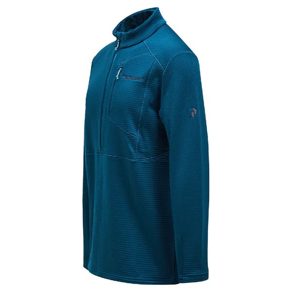 Peak Performance Trail Polartec Fleece Med Halv Dragkedja Blå XL Man