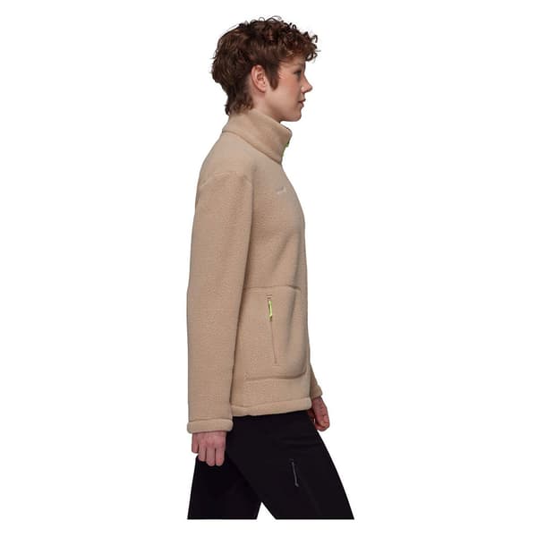 Mammut Falera Vetoketjullinen Fleecetakki Beige S Nainen