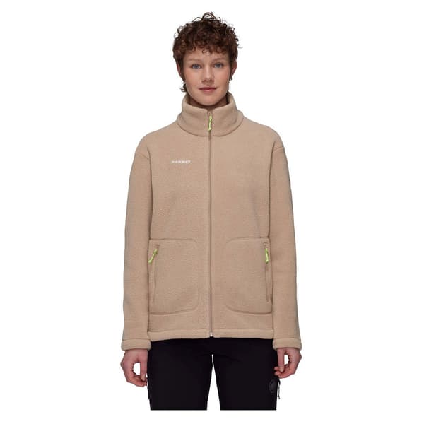 Mammut Falera Vetoketjullinen Fleecetakki Beige S Nainen