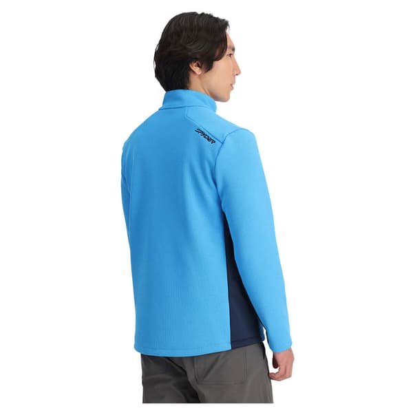 Spyder Bandit Fleecejacka Med Dragkedja Blå 2XL Man