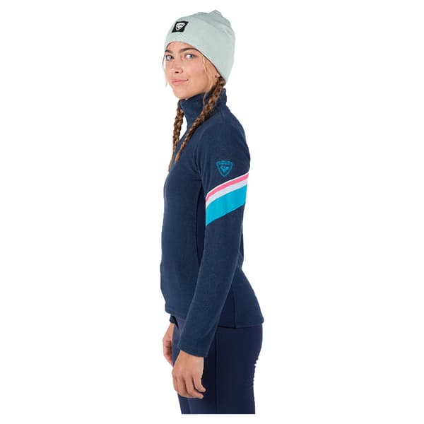 Rossignol Strawpile Puolivetoketjullinen Fleecetakki Sininen XL Nainen