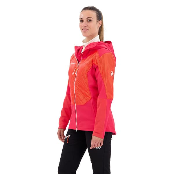 Mammut Eisfeld Hybrid Softshelljacka Röd L Kvinna