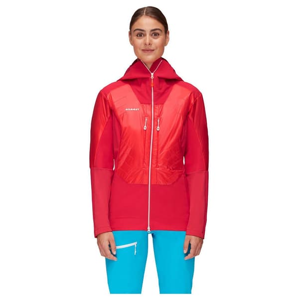 Mammut Eisfeld Hybrid Softshelljacka Röd L Kvinna