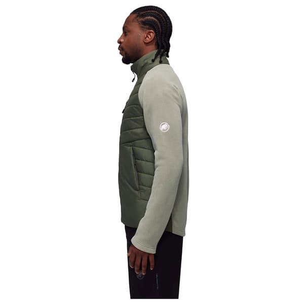 Mammut Innominata Hybrid Vetoketjullinen Fleecetakki Vihreä 2XL Mies
