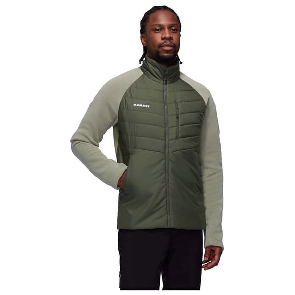 Mammut Innominata Hybrid Vetoketjullinen Fleecetakki Vihreä 2XL Mies