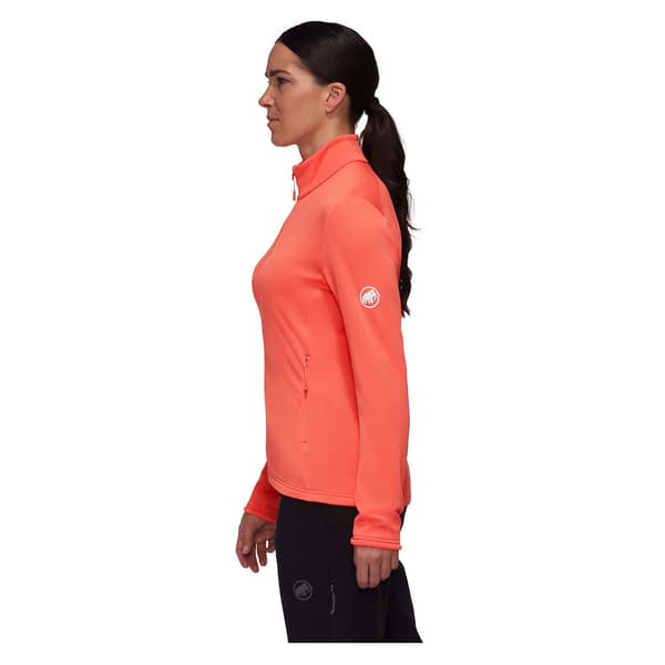 Mammut Aconcagua Light Vetoketjullinen Fleecetakki Oranssi S Nainen