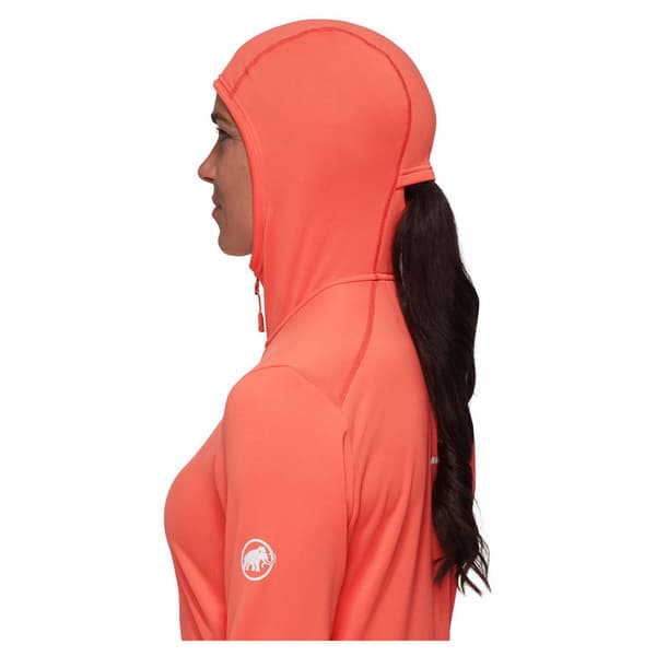 Mammut Aconcagua Light Vetoketjullinen Fleecetakki Oranssi S Nainen