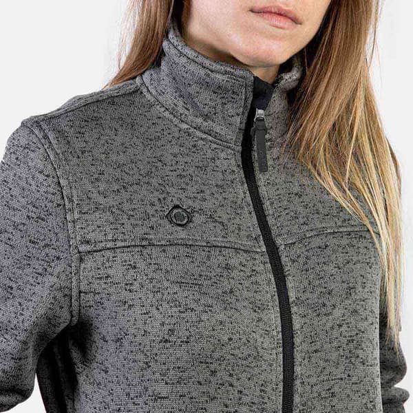 Izas Novi W Fleece Grå 3XL Kvinna